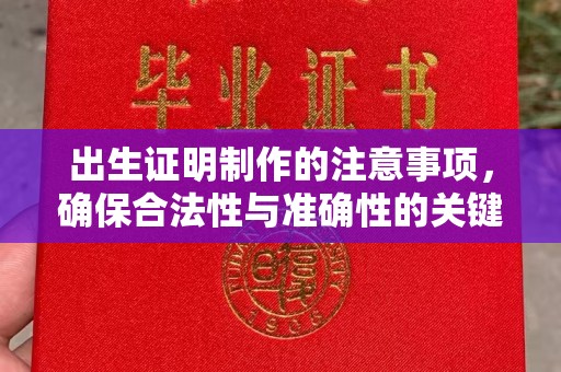 萨嘎出生证明制作的注意事项，确保合法性与准确性的关键步骤